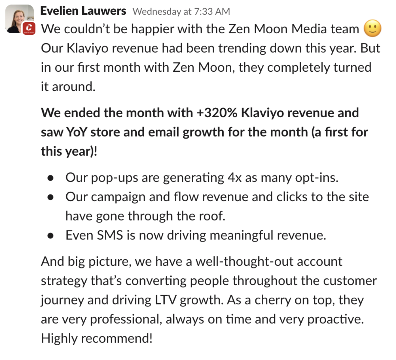 Evelien Lauwers: +320% Klaviyo revenue and 4x opt-ins